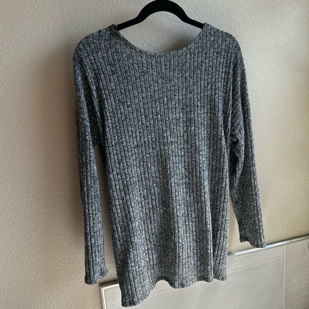 Boutique Open Back Sweater